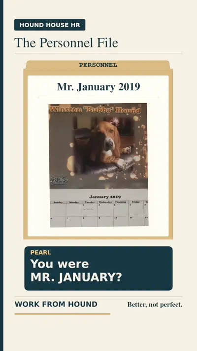 Bubba’s Mr. January 2019 reveal from The Personnel File